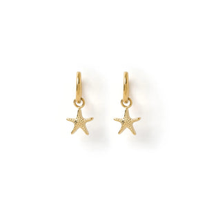 Arms Of Eve - Sea Star Earrings - Gold