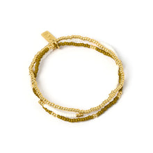 Load image into Gallery viewer, Arms Of Eve - Sunny Bracelet - Khaki/Gold
