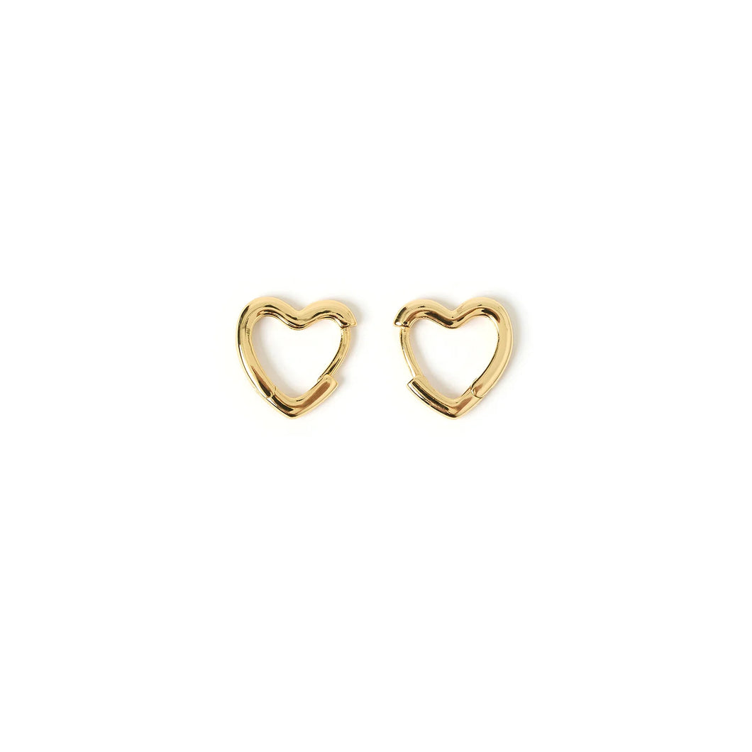 Arms Of Eve - Sweetheart Earrings Small - Gold