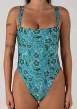 Load image into Gallery viewer, Inner Relm - Sundeck One Piece - Dolphin Green
