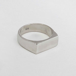 Sue The Boy - Wide Rectangle Signet Ring