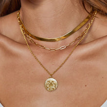 Load image into Gallery viewer, Arms Of Eve - Samara Gold Snake Chain Necklace
