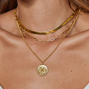 Arms Of Eve - Samara Gold Snake Chain Necklace