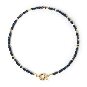 Arms Of Eve - Vienna Gemstone Necklace - Sapphire