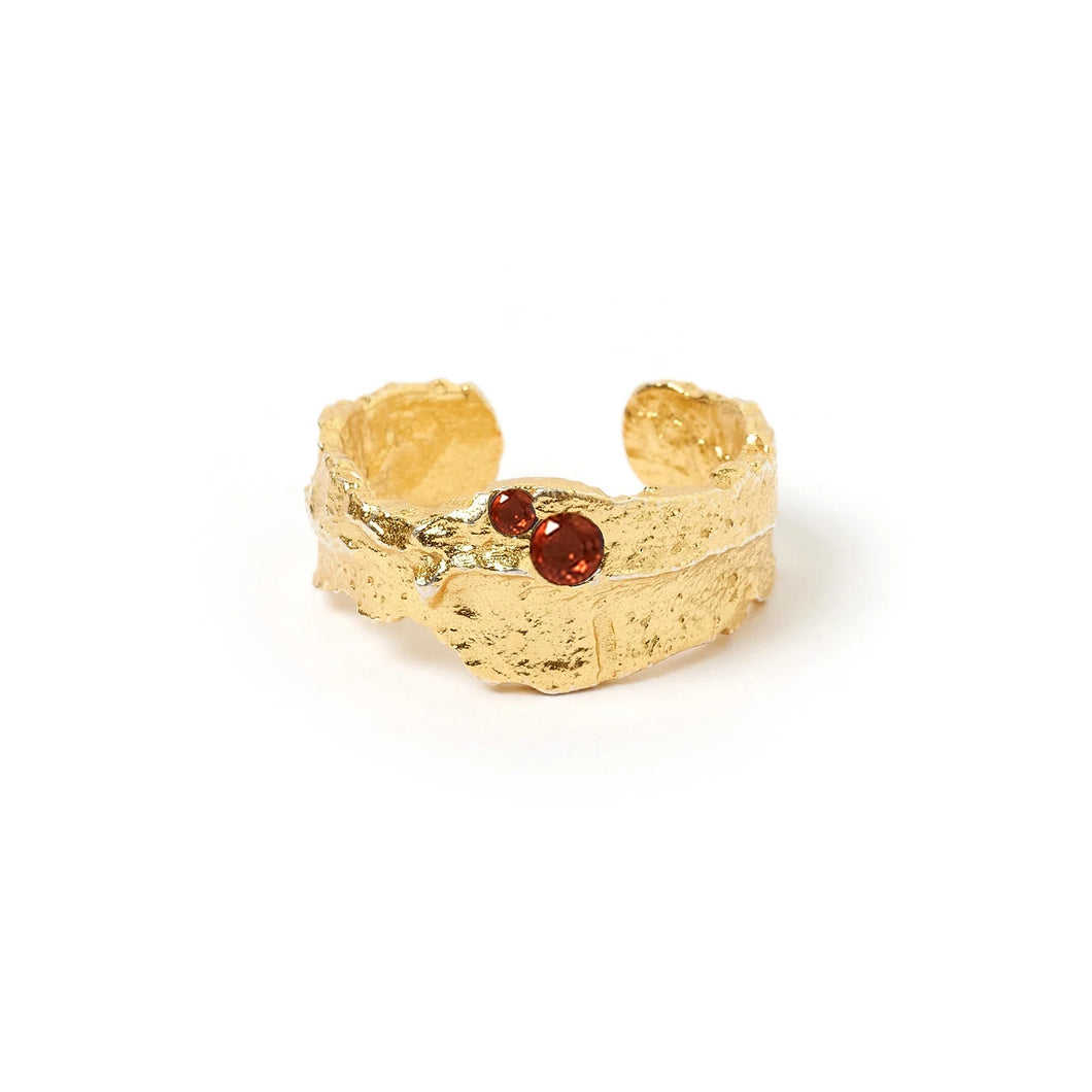 Arms Of Eve - Anya Ring - Red/Gold