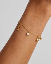 Load image into Gallery viewer, By Charlotte - Love Unlocked Charm Bracelet - Gold
