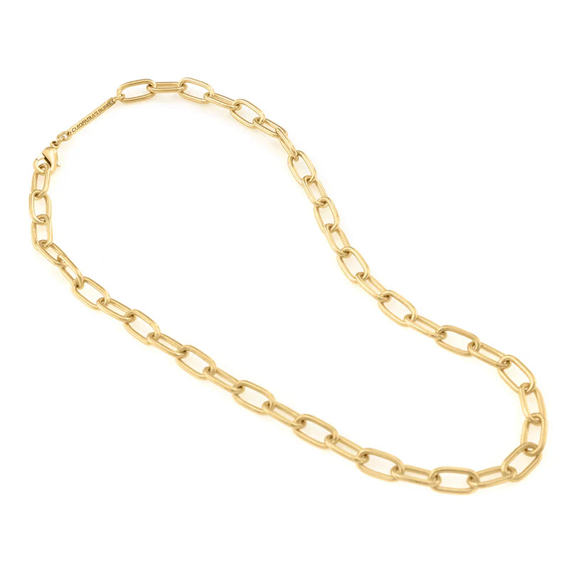 Cleopatra's Bling -  Handmade Cable Chain - Gold