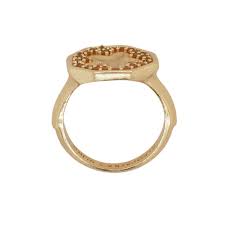 Cleopatra's Bling -  Endymion Ring - Red/Gold