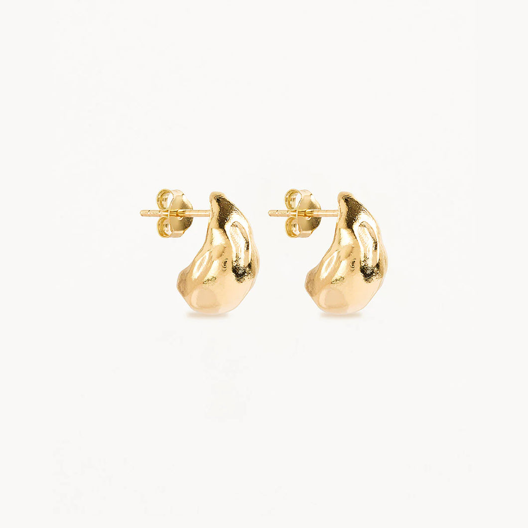 By Charlotte - Wild Heart Small Earrings - Gold