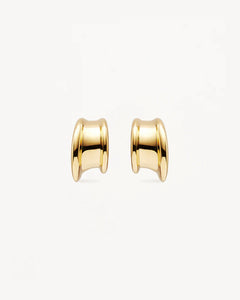 By Charlotte - Muse Small Hoops- Gold