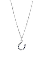 Load image into Gallery viewer, Lox &amp; Chain - Good Luck Sapphire Necklace
