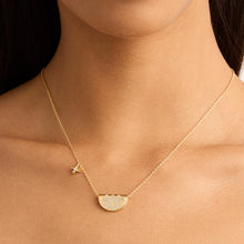 Load image into Gallery viewer, By Charlotte - Live In Light Lotus Necklace - Gold
