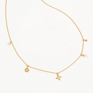 By Charlotte - Live In Peace Choker - Gold