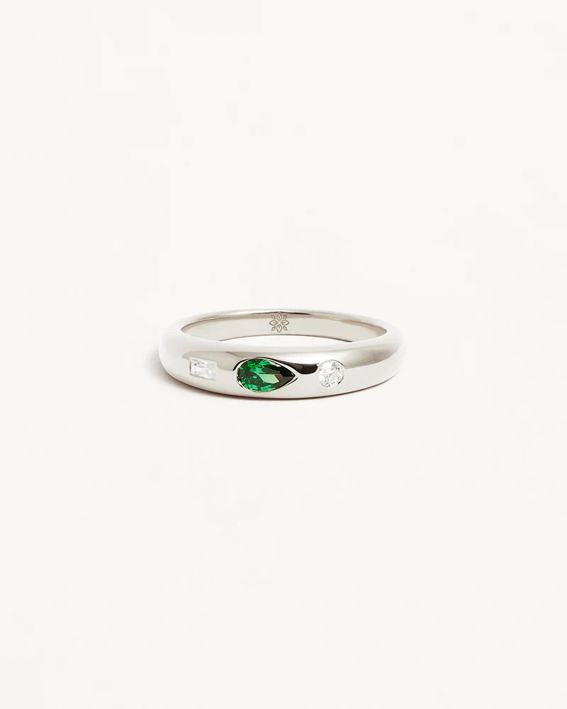 By Charlotte - Magnetic Soul Ring - Silver