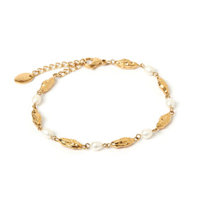 Arms Of Eve - Mimi Pearl Bracelet - Gold
