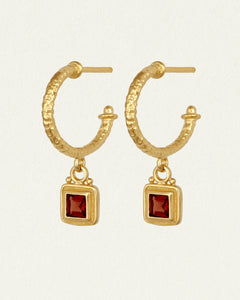 Temple Of The Sun - Cilla Earrings - Gold