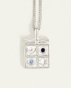 Temple Of The Sun - Esther Necklace - Silver