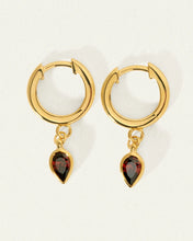 Load image into Gallery viewer, Temple Of The Sun - Flame Earrings - Gold
