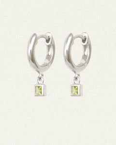 Temple Of The Sun - Hebe Earrings - Silver