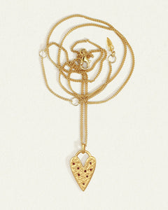 Temple Of The Sun - Lover Necklace - Gold