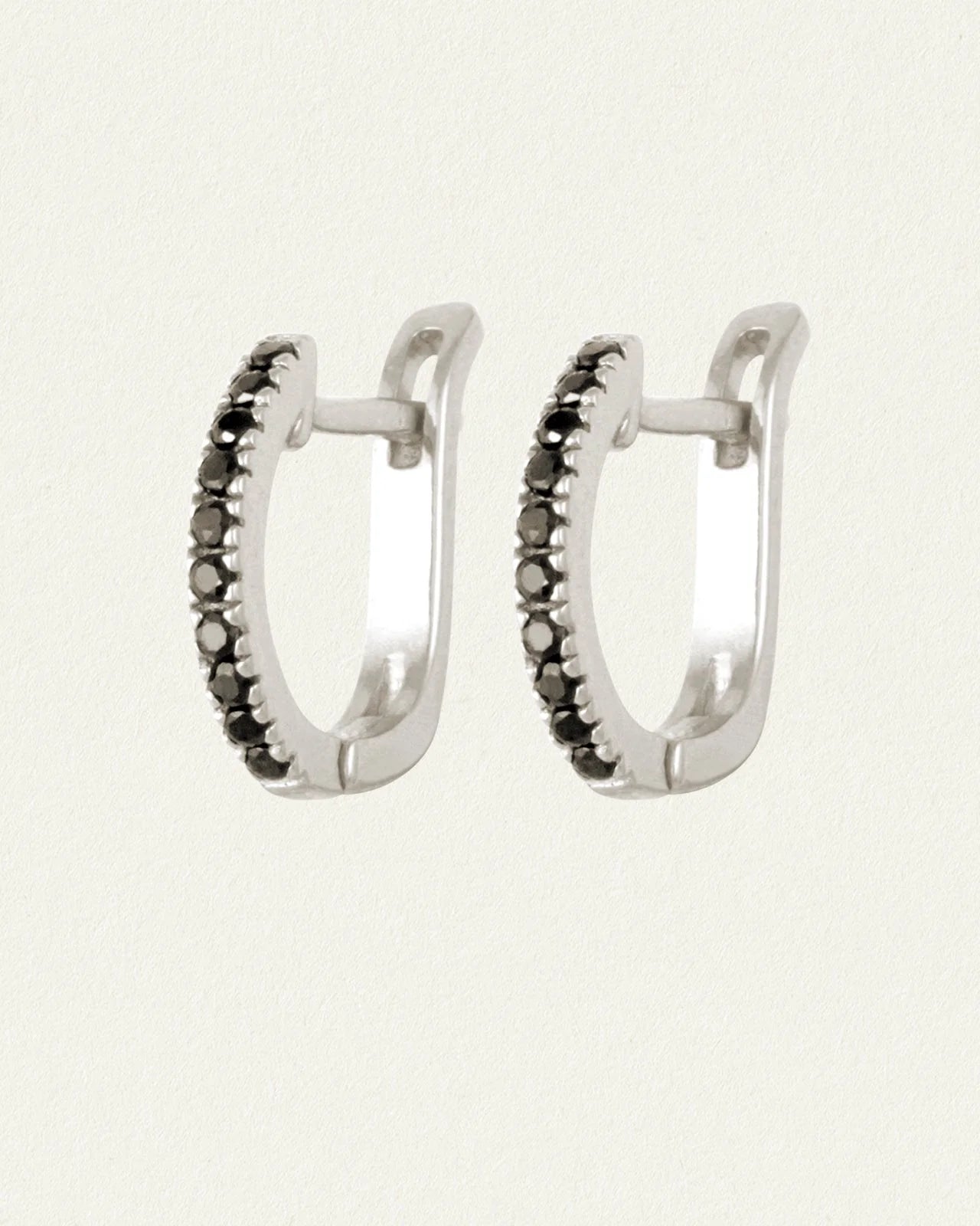 Temple Of The Sun - Lyre Earrings - Spinel / Silver – Three