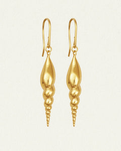 Temple of the Sun - Spire Earrings - Gold