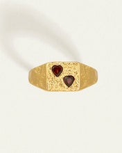 Load image into Gallery viewer, Temple of the Sun - Venus Signet Ring - Gold
