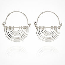 Load image into Gallery viewer, Temple Of The Sun - Baye Earrings - Silver
