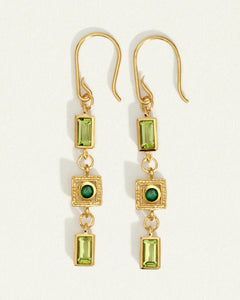 Temple Of The Sun - Florence Earrings - Gold