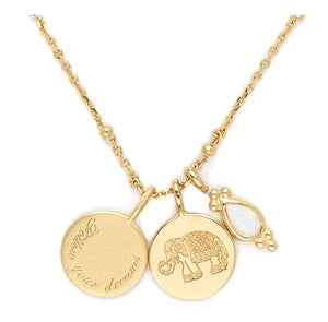 By Charlotte - Follow Your Dreams Necklace - Gold