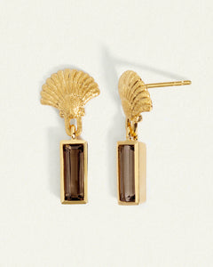 Temple Of The Sun - Hali Earrings - Gold