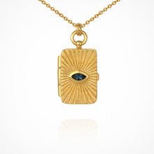 Load image into Gallery viewer, Temple Of The Sun - Meri Locket - Necklace Gold
