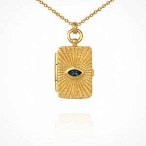 Temple Of The Sun - Meri Locket - Necklace Gold