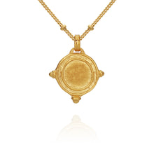 Load image into Gallery viewer, Temple Of The Sun - Petra Coin Necklace - Gold
