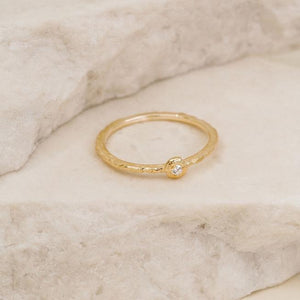 By Charlotte - Guiding Light Ring - Gold