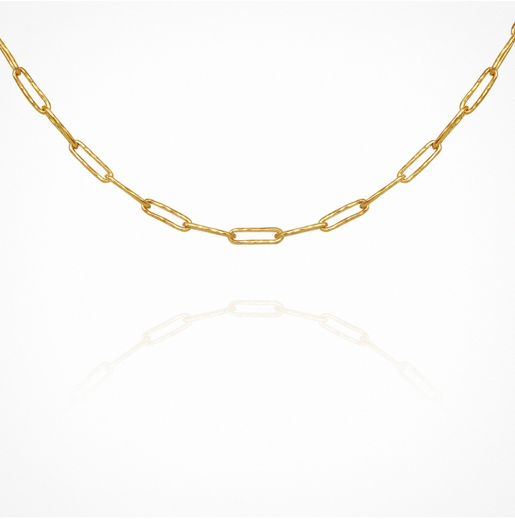 Temple Of The Sun - Kiya Chain Necklace - Gold