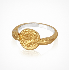 Temple Of The Sun - Aria Ring - Gold