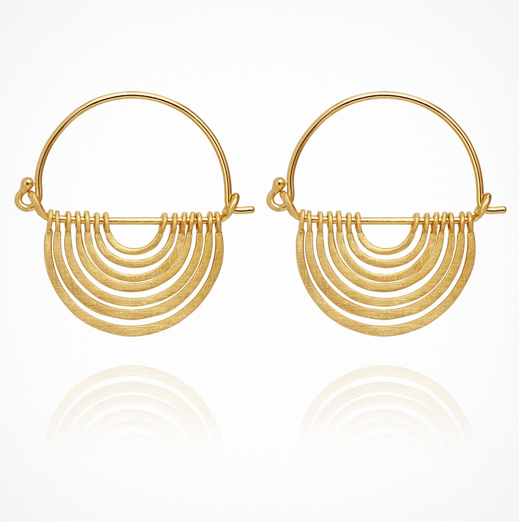 Temple of the Sun - Baye - Earrings Gold
