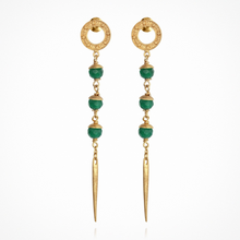 Load image into Gallery viewer, Temple Of The Sun - Talia - Earrings Gold
