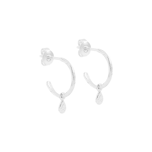 By Charlotte - Grace Hoops - Silver