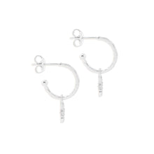 Load image into Gallery viewer, By Charlotte - Starlight Hoop Earrings  - Silver

