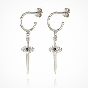 Temple Of The Sun - Themis Earrings - Silver