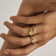 Load image into Gallery viewer, Temple Of The Sun - Jaya Garnet Ring - Gold

