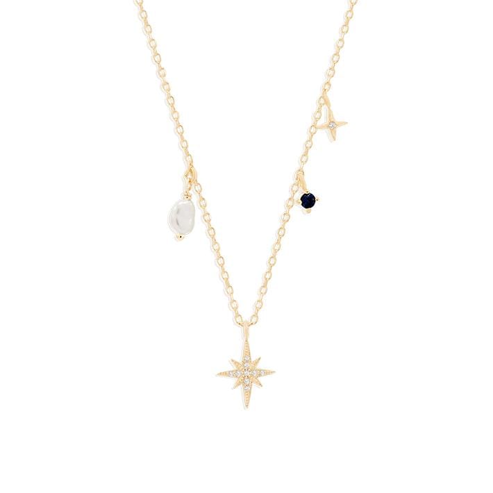 Gold choker hotsell with stars