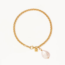 Load image into Gallery viewer, By Charlotte - Embrace Stillness Pearl Bracelet - Gold
