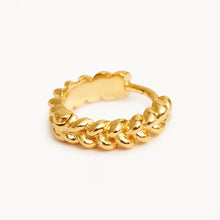 Load image into Gallery viewer, By Charlotte - Intertwined Small Hoops - Gold
