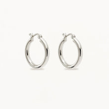 Load image into Gallery viewer, By Charlotte - Sunrise Large Hoops - Silver

