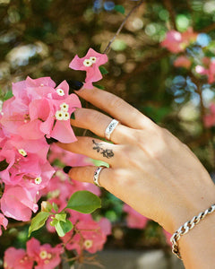 Lox & Chain - Hearts XO Ring