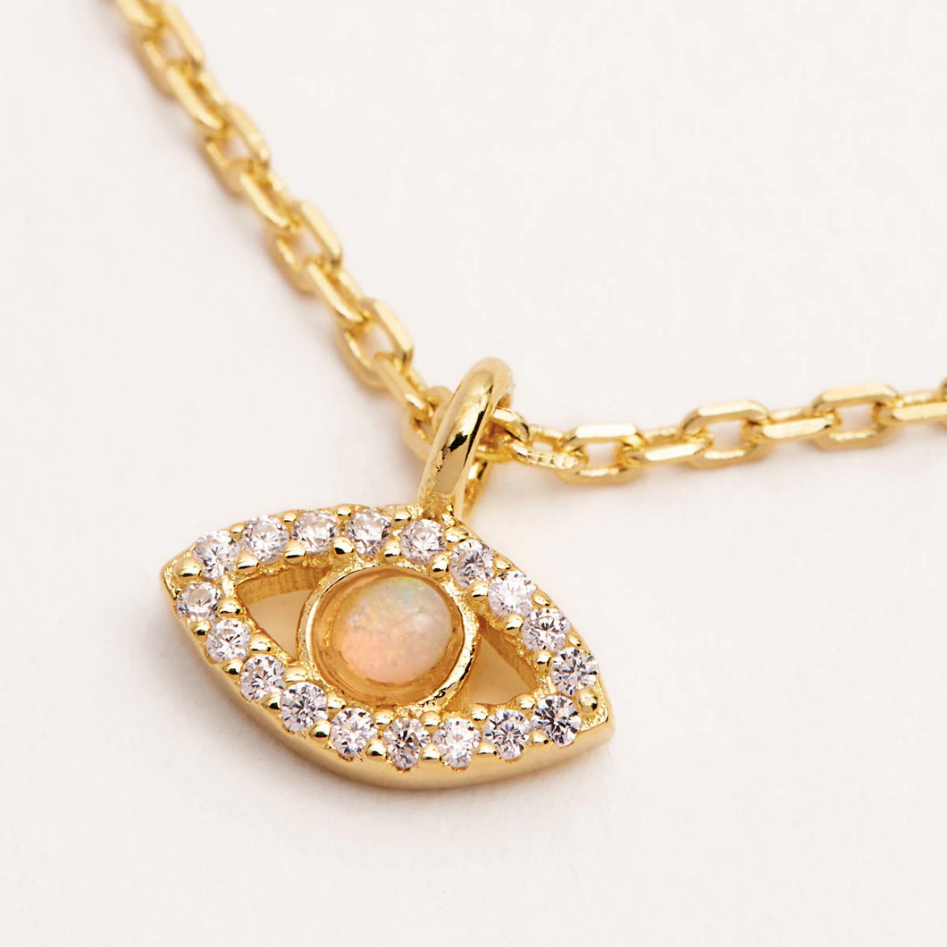 By Charlotte - Eye of Intuition Necklace - Gold