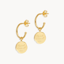 Load image into Gallery viewer, By Charlotte - I am Love and Light Earrings - Gold
